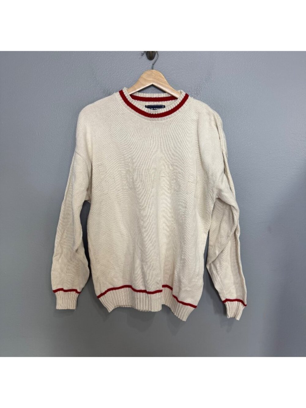 SETH ROBERTS vintage made in USA Budweiser sweater size M